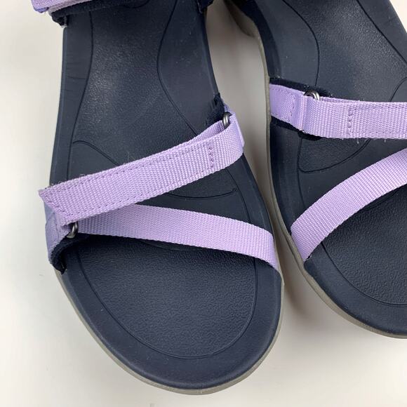 Teva Verra Sport Sandals Purple Adjustable Hiking Outdoor Women's 7 - Picture 4 of 12